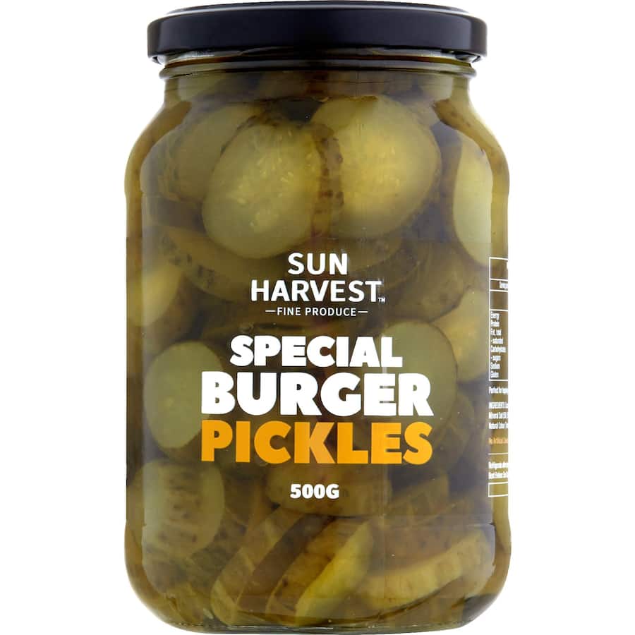Sun Harvest Pickles Special Burger 500g