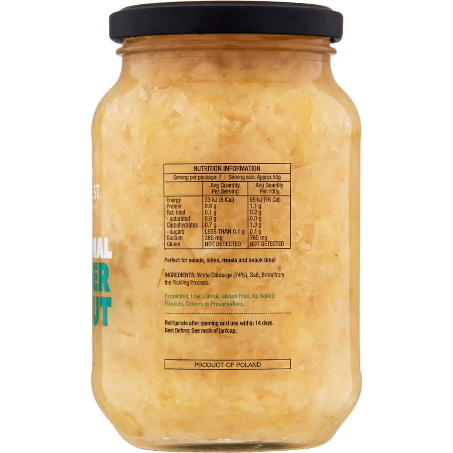 Sun Harvest Sauerkraut Original 500g