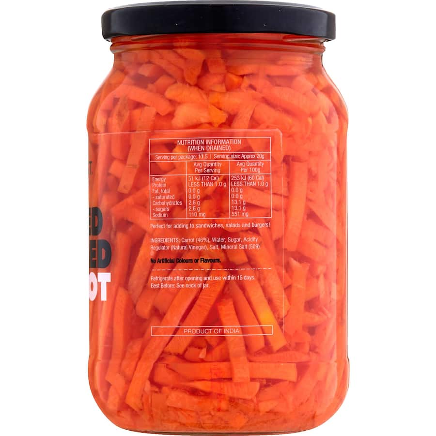 Sun Harvest Carrot Pickled 500g
