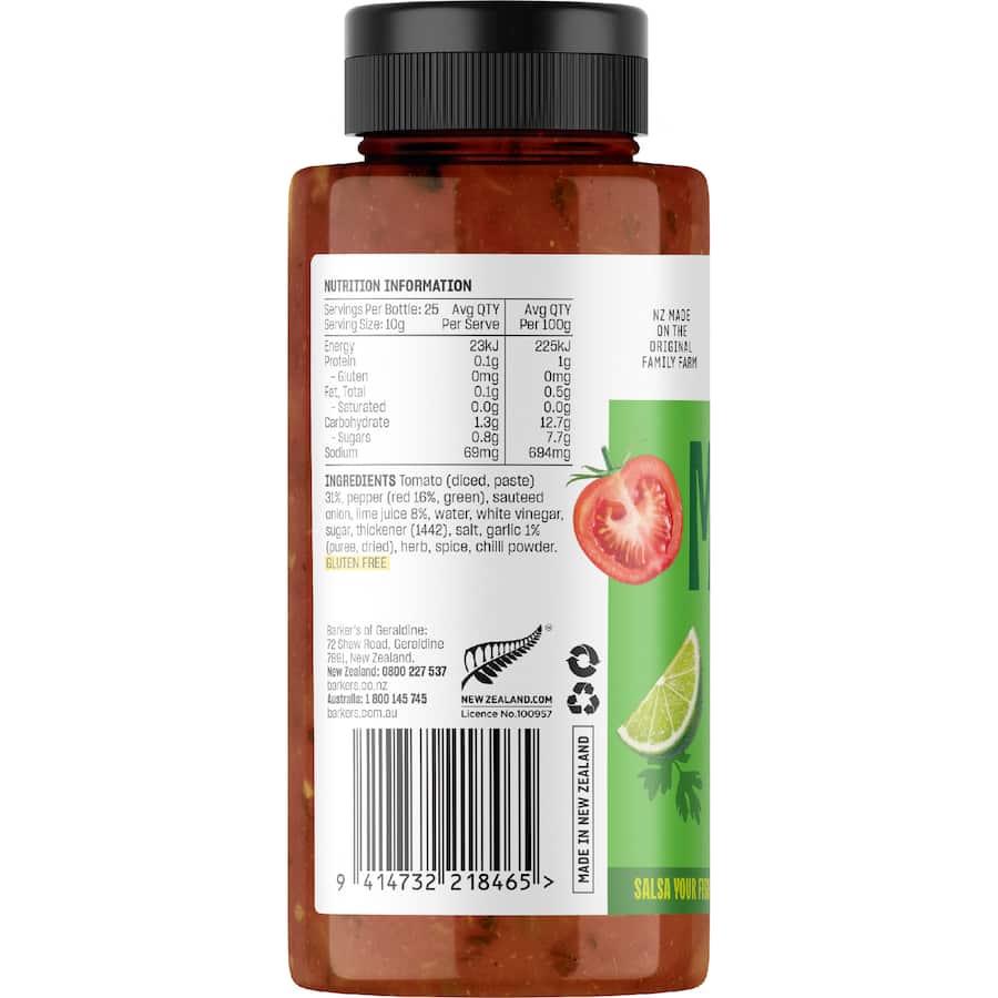 Barkers Mexican Salsa Relish 290g