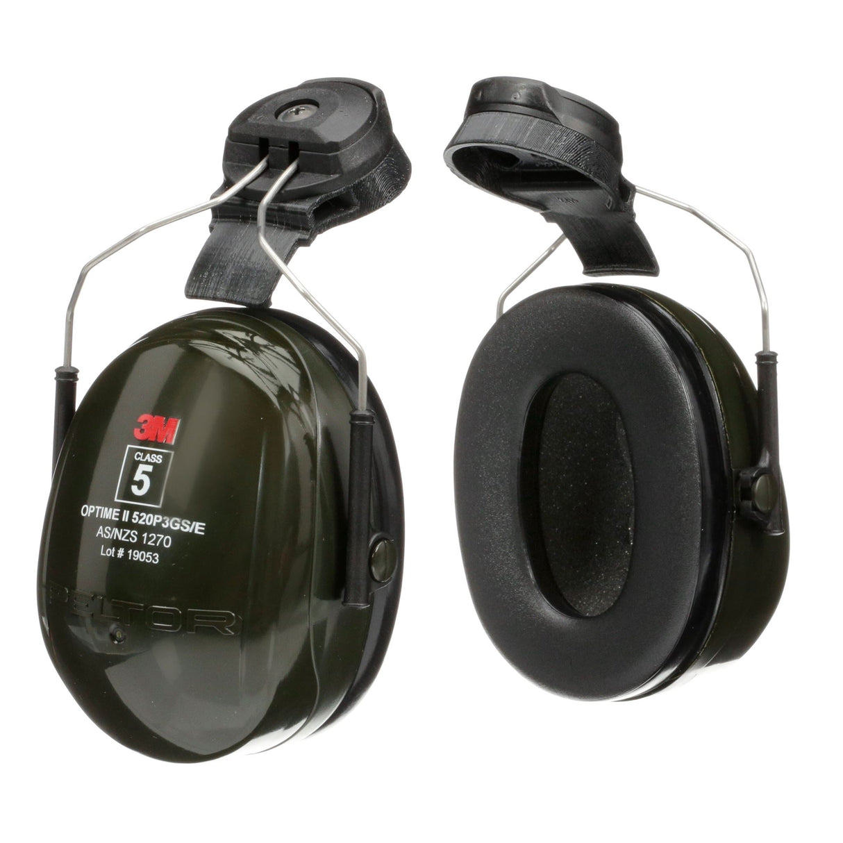 3M PELTOR Optime II Helmet Att H520P3GS-E Green