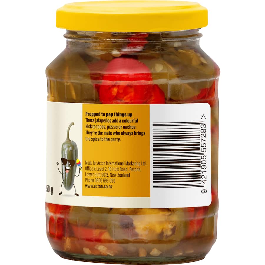 Golden Sun Jalapenos Red & Green Sliced 350g