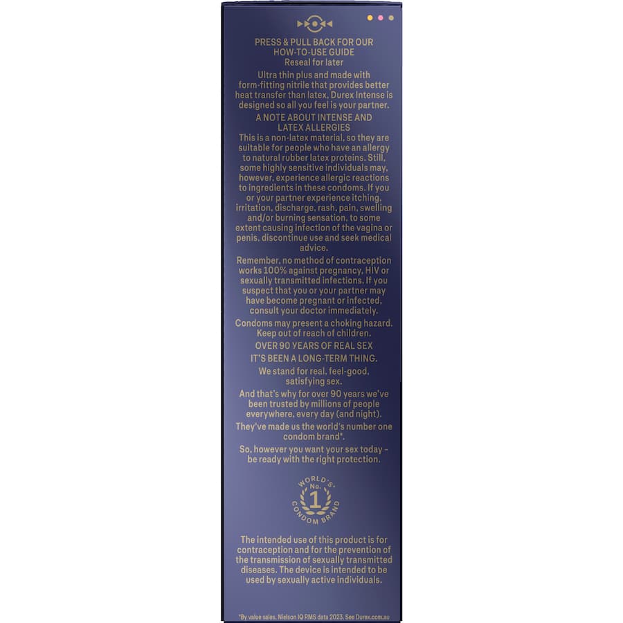 Durex Condom Intense Regular 10pack