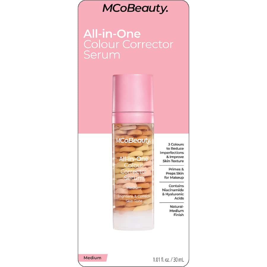 Mcobeauty All-in-one Colour Corrector Serum Medium 30mL
