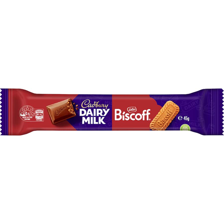 Cadbury Chocolate Bar Biscoff 45g