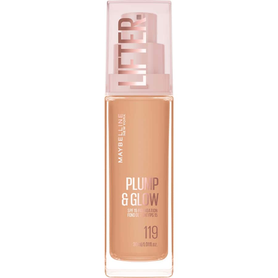 Maybelline Lifter Plump & Glow Foundation 119 30mL