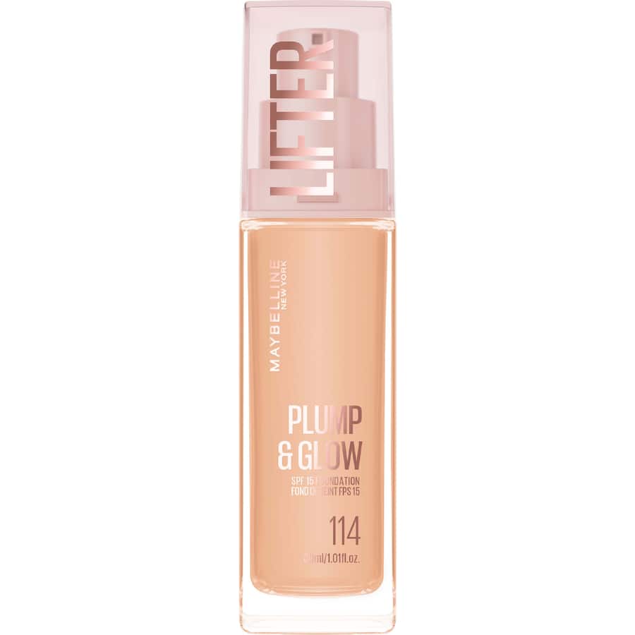 Maybelline Lifter Plump & Glow Foundation 114 30mL