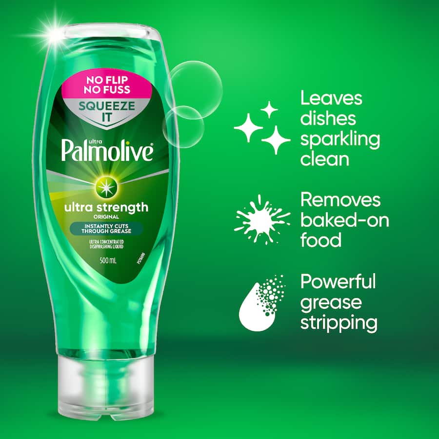 Palmolive Ultra Dishwash Liquid Squeeze It Original 500mL