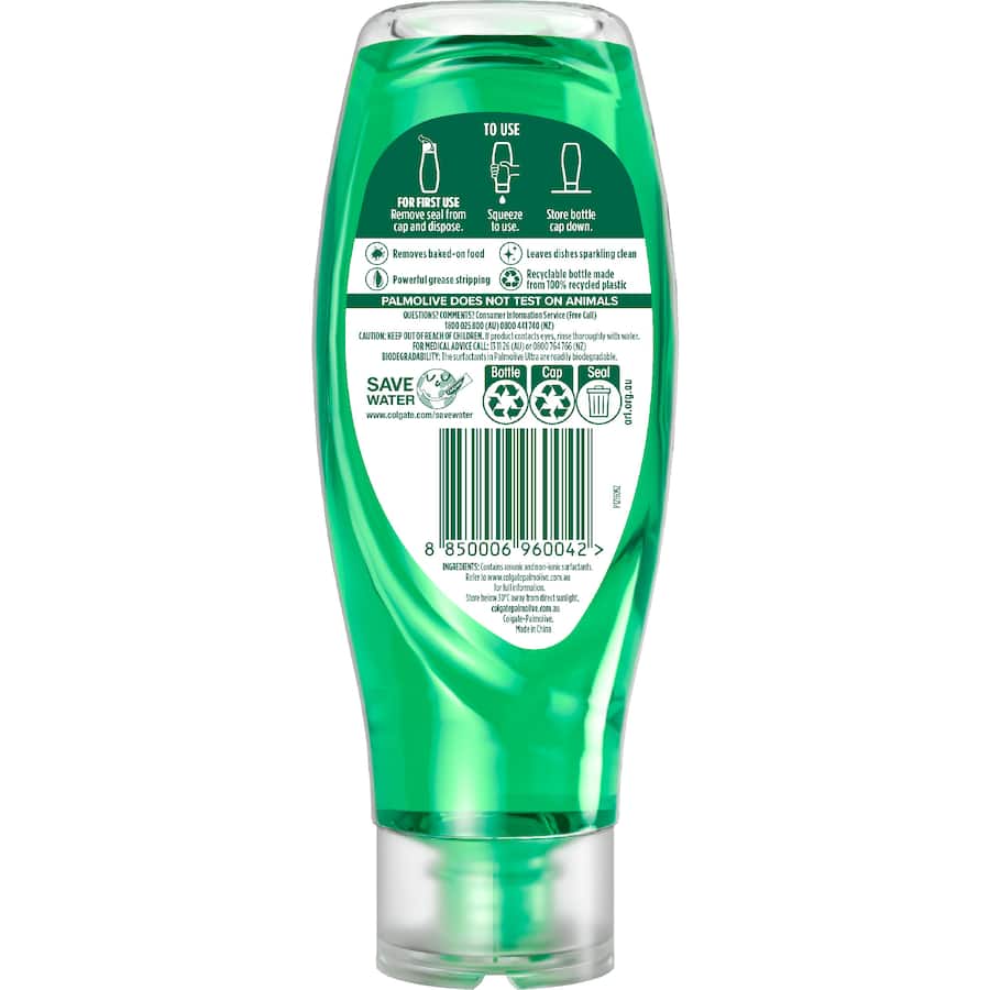 Palmolive Ultra Dishwash Liquid Squeeze It Original 500mL