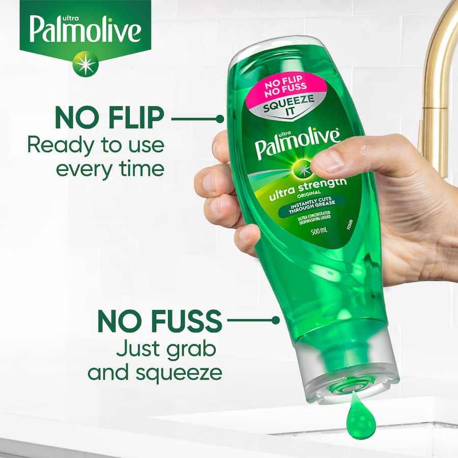 Palmolive Ultra Dishwash Liquid Squeeze It Original 500mL
