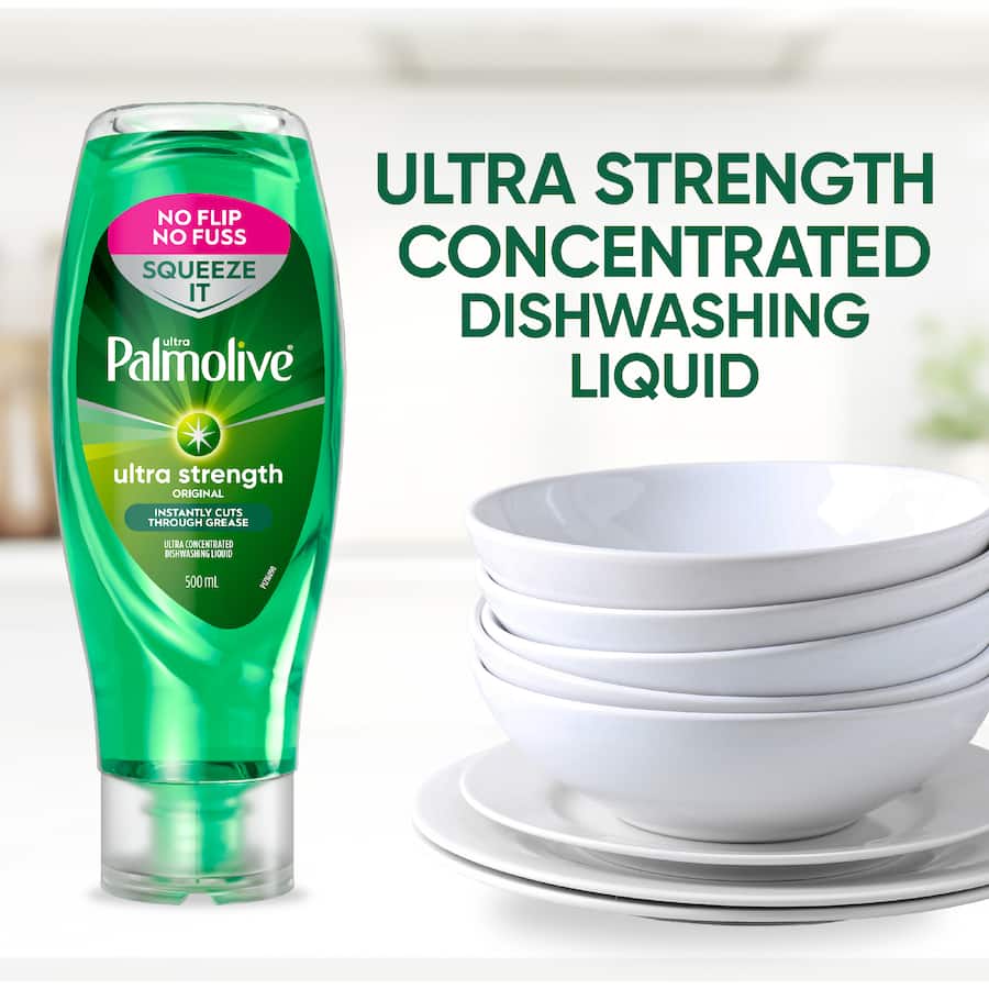 Palmolive Ultra Dishwash Liquid Squeeze It Original 500mL