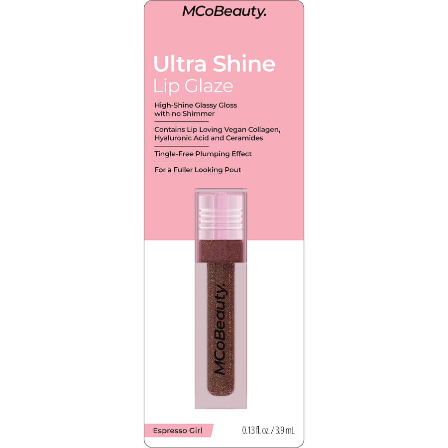 Mco Beauty Ultra Shine Lip Glaze Espresso Girl 3.9mL