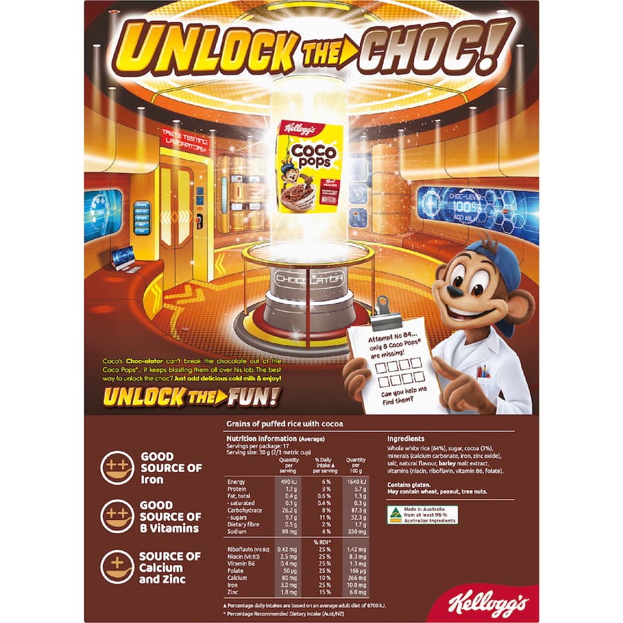 Kellogg's Cereals Coco Pops 535g