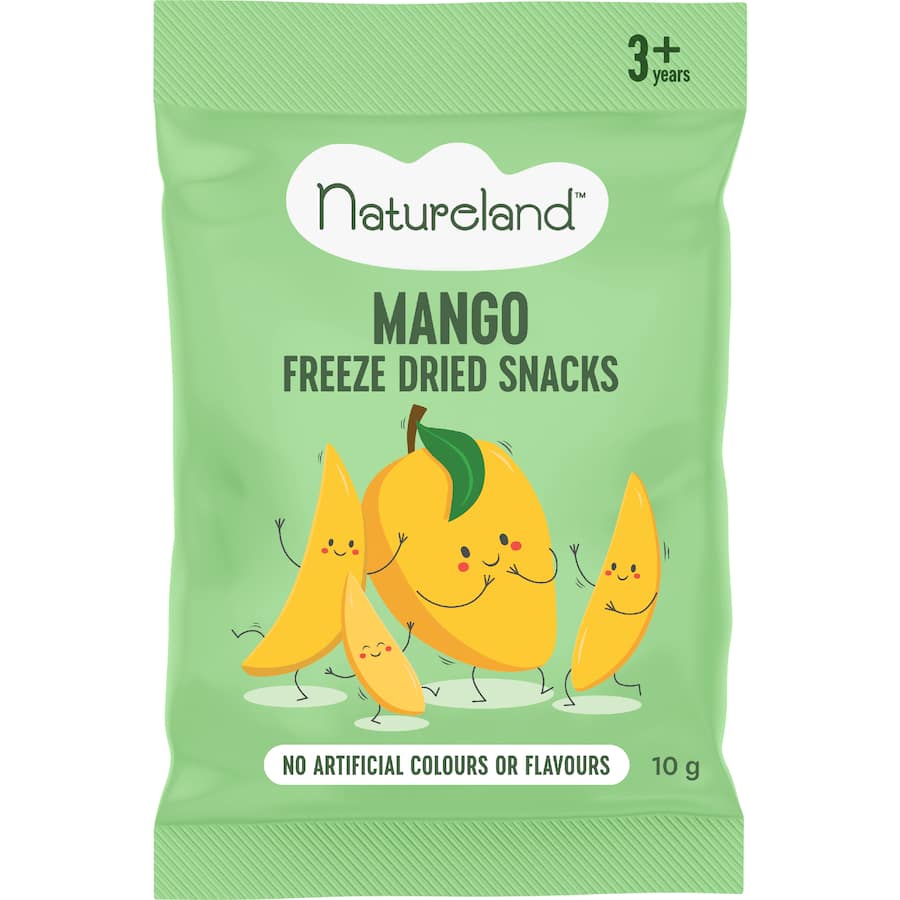 Natureland Baby Snacks Freeze Dried Mango 10g