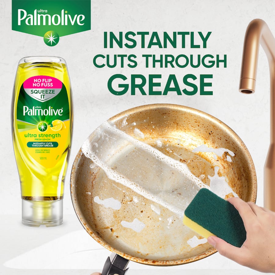 Palmolive Ultra Dishwash Liquid Squeeze It Lemon 500mL