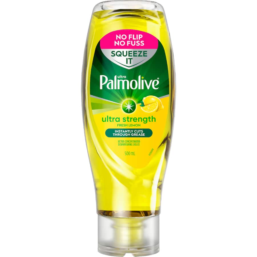 Palmolive Ultra Dishwash Liquid Squeeze It Lemon 500mL