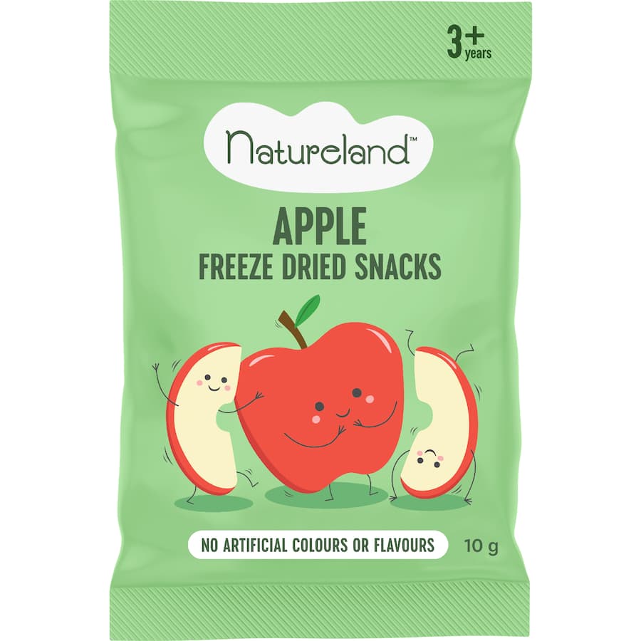 Natureland Baby Snacks Freeze Dried Apple 10g