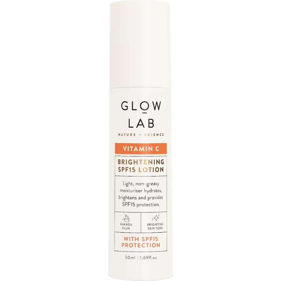 Glow Lab Moisturiser Vitamin C Bright Spf15 50mL