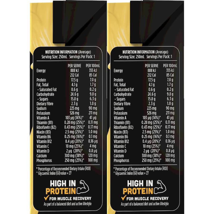 Sanitarium Up&go Liquid Breakfast Protein Energize Banana 250mL x 6pack