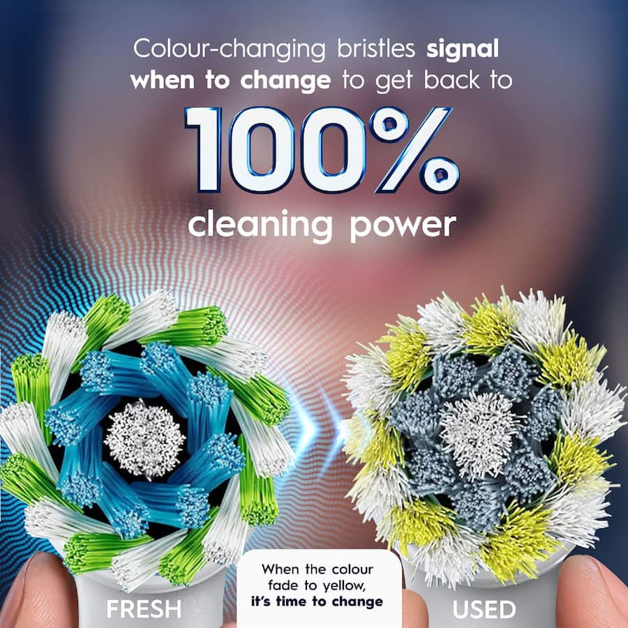 Oral B Replacement Brush Heads Everyday Clean 8pack