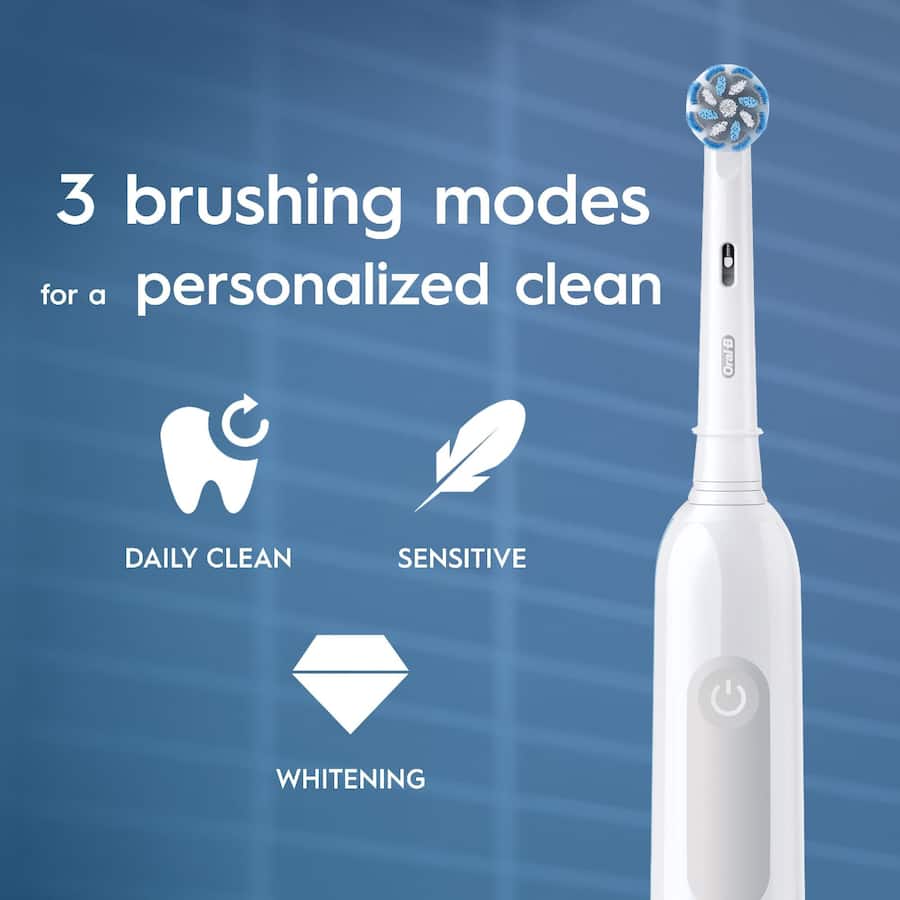 Oral B Pro Expert Electric Toothbrush Deep Clean White
