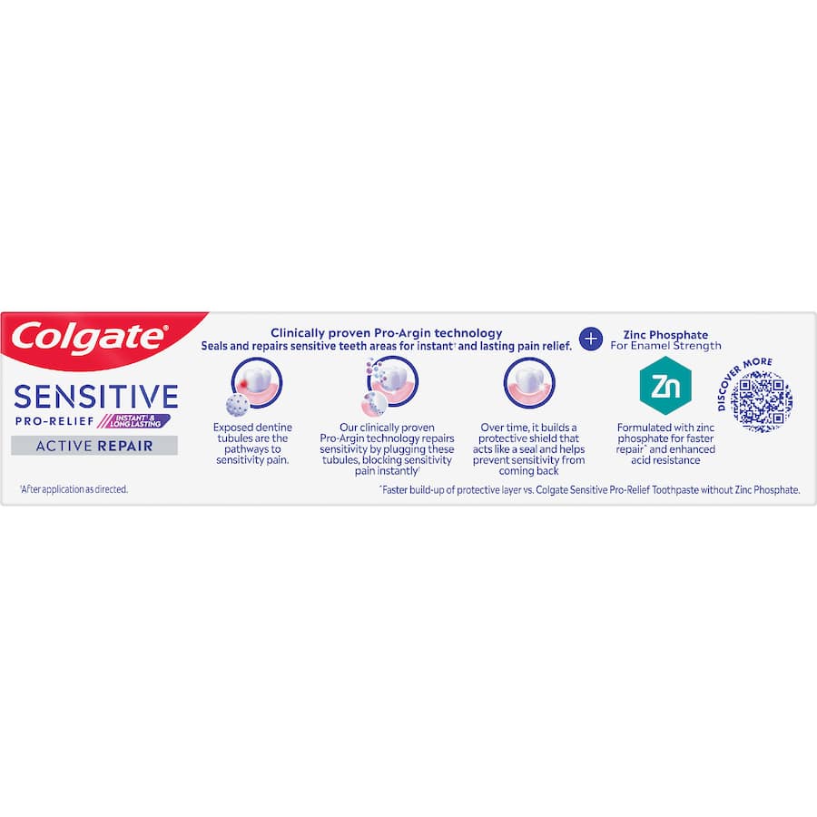 Colgate Toothpaste Sensitive Pro Relief Enamel 110g