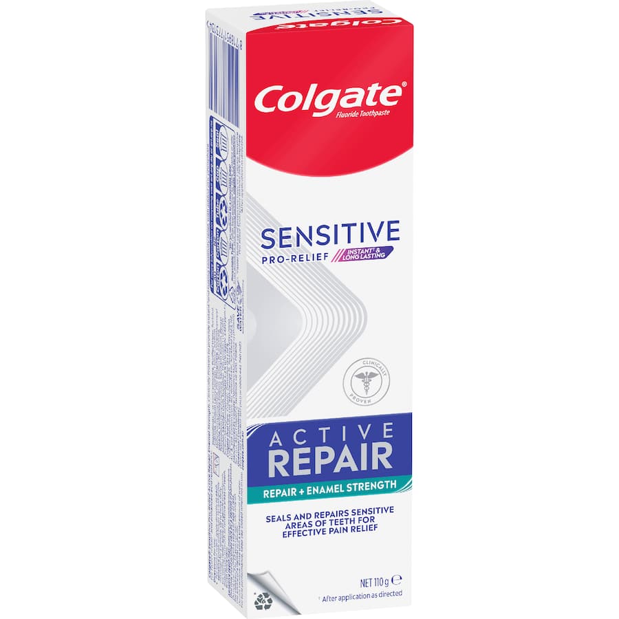 Colgate Toothpaste Sensitive Pro Relief Enamel 110g