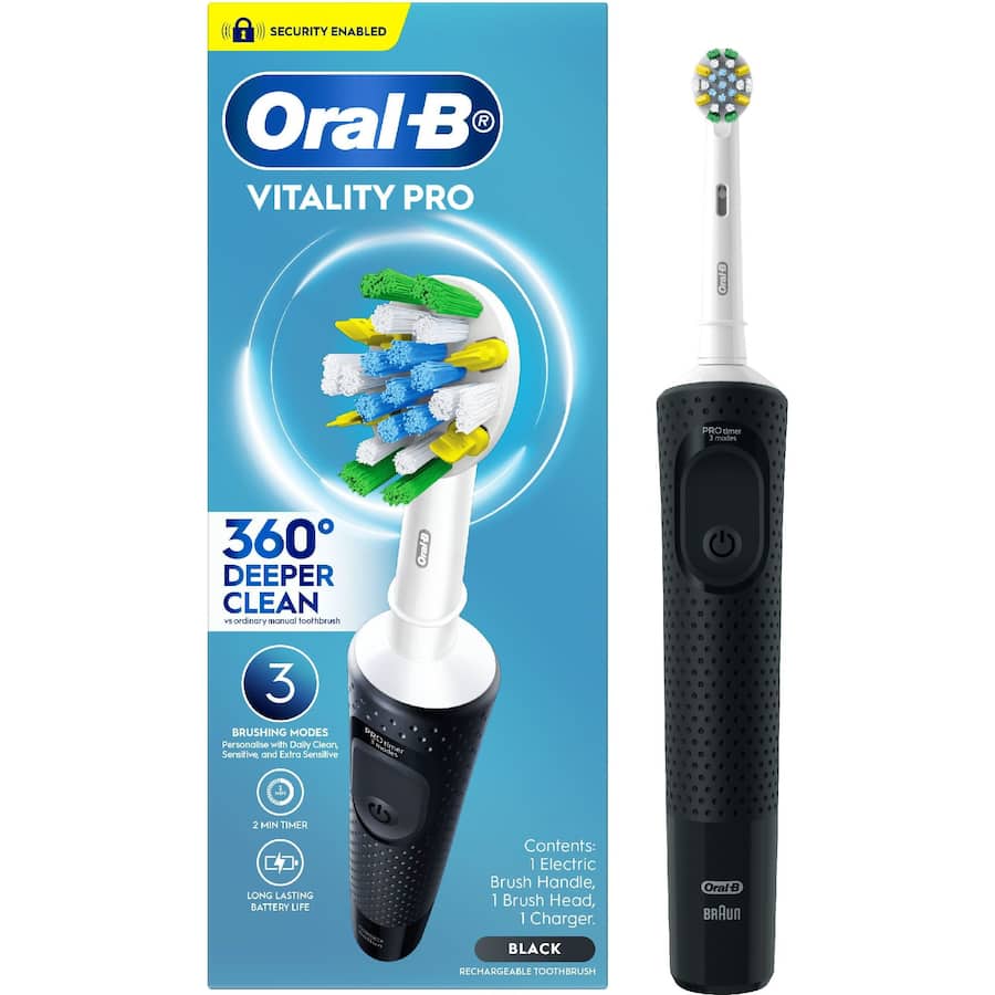 Oral B Vitality Pro Electric Toothbrush Pro Clean Black