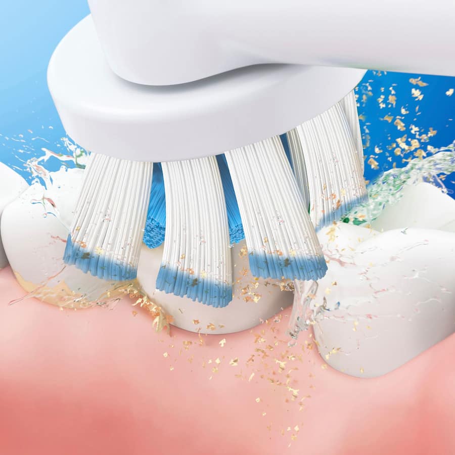 Oral B Replacement Brush Heads Sensitive Clean 4pack