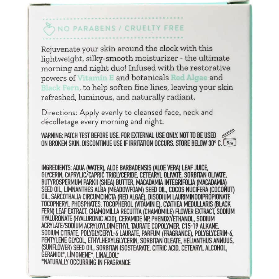 By Nature Moisturiser Vitamin E + Aloe Vera 50g
