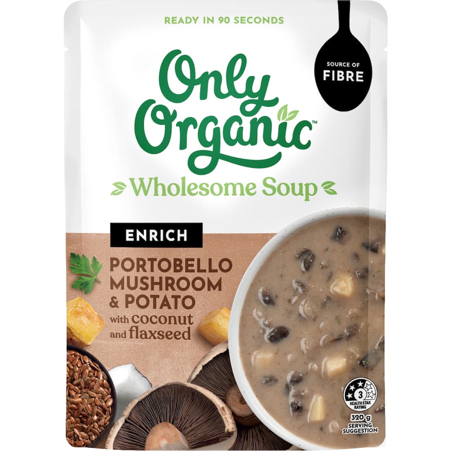 Only Organic Soup Enrich Mushroom 320g