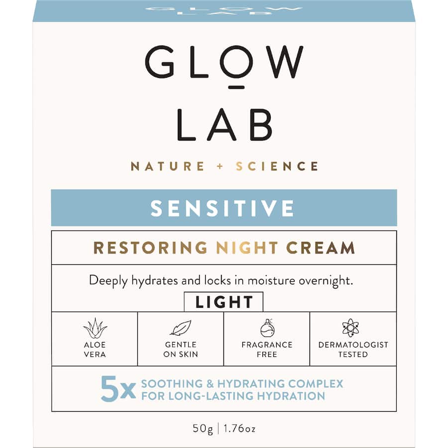 Glow Lab Night Cream Sensitive 50g