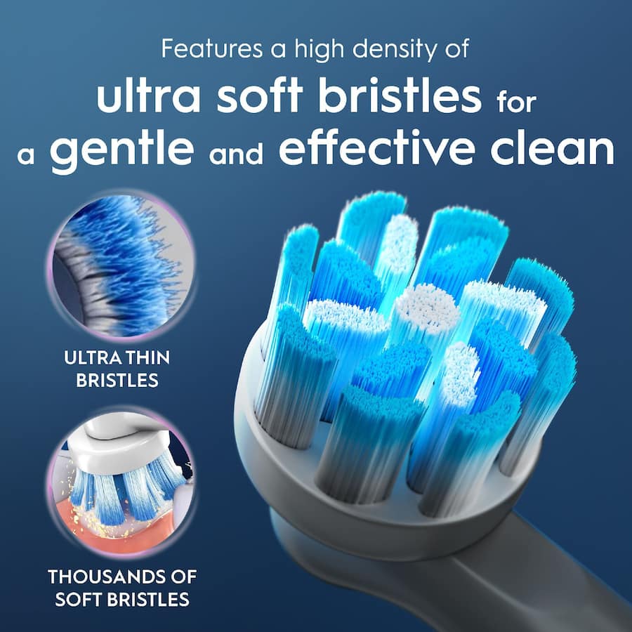 Oral B Replacement Brush Heads Sensitive Clean 8pack