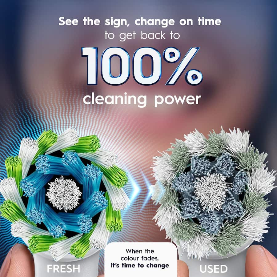 Oral B Replacement Brush Heads Sensitive Clean 8pack