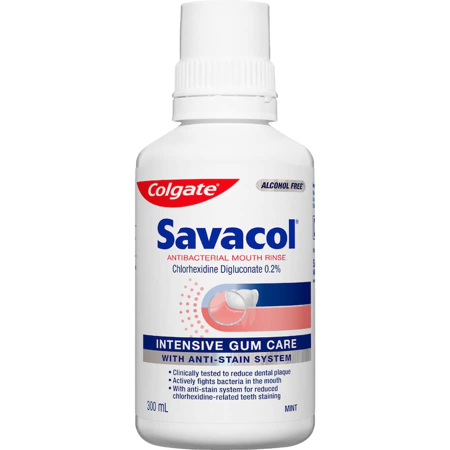 Savacol Mouth Rinse Intensive Gum Care 300mL