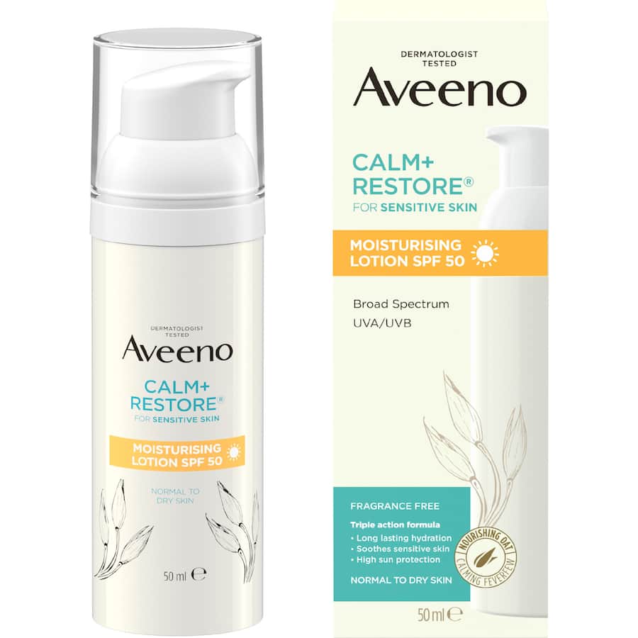 Aveeno Calm & Restore Lotion Spf50 50mL