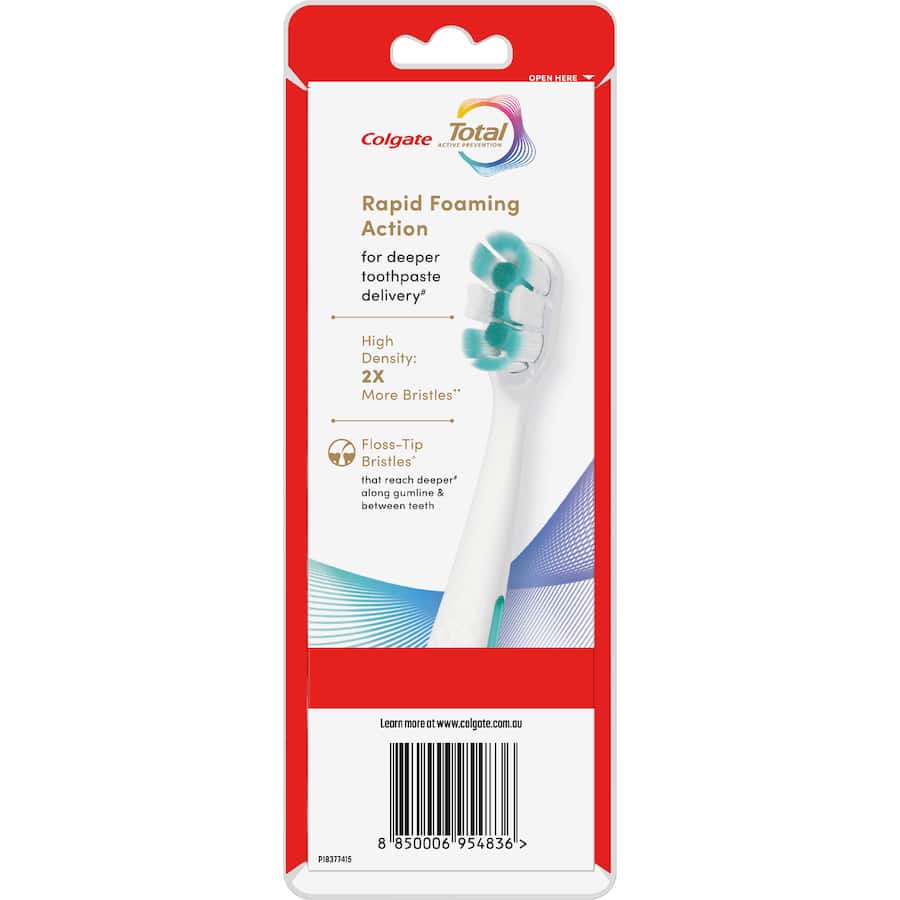 Colgate Toothbrush Total Foaming Clean Soft 3pack