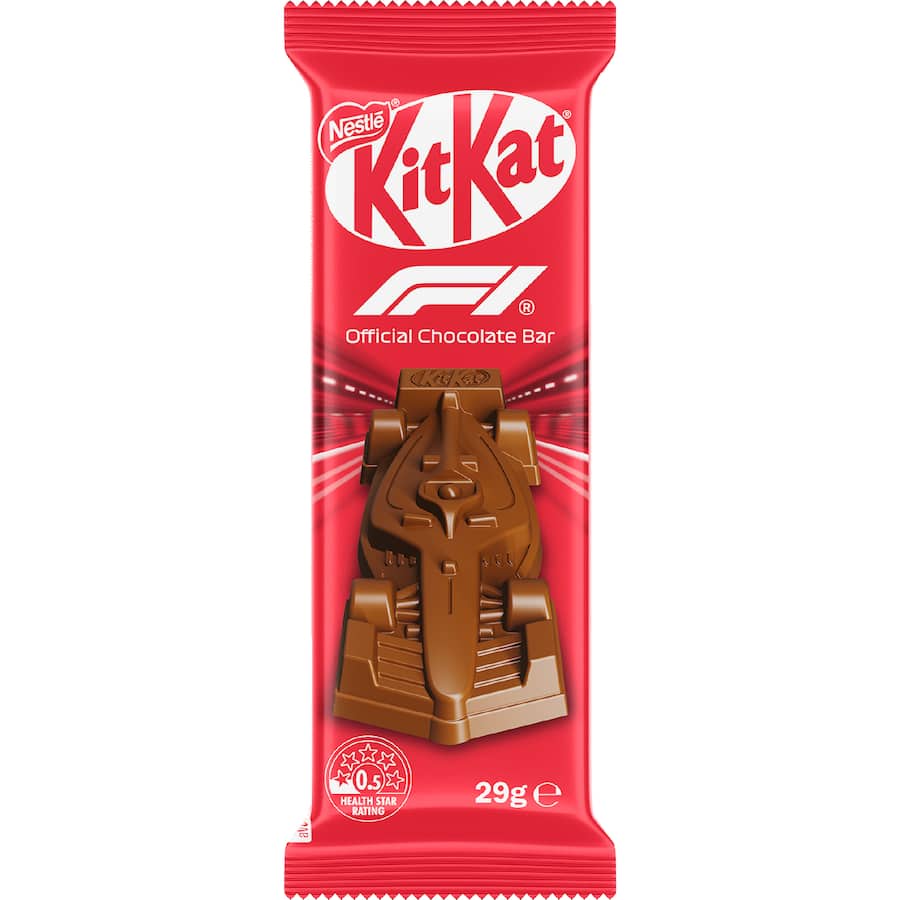 Kit Kat Chocolate Bar F1 Racing Car 29g