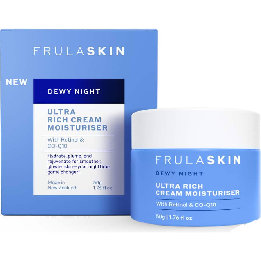 Frula Facial Moisturiser Dewy Night With Retinol 50g