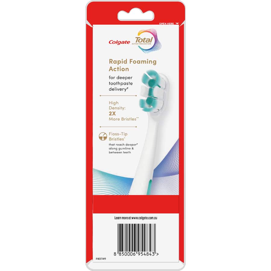 Colgate Toothbrush Total Foaming Clean Medium 3pack