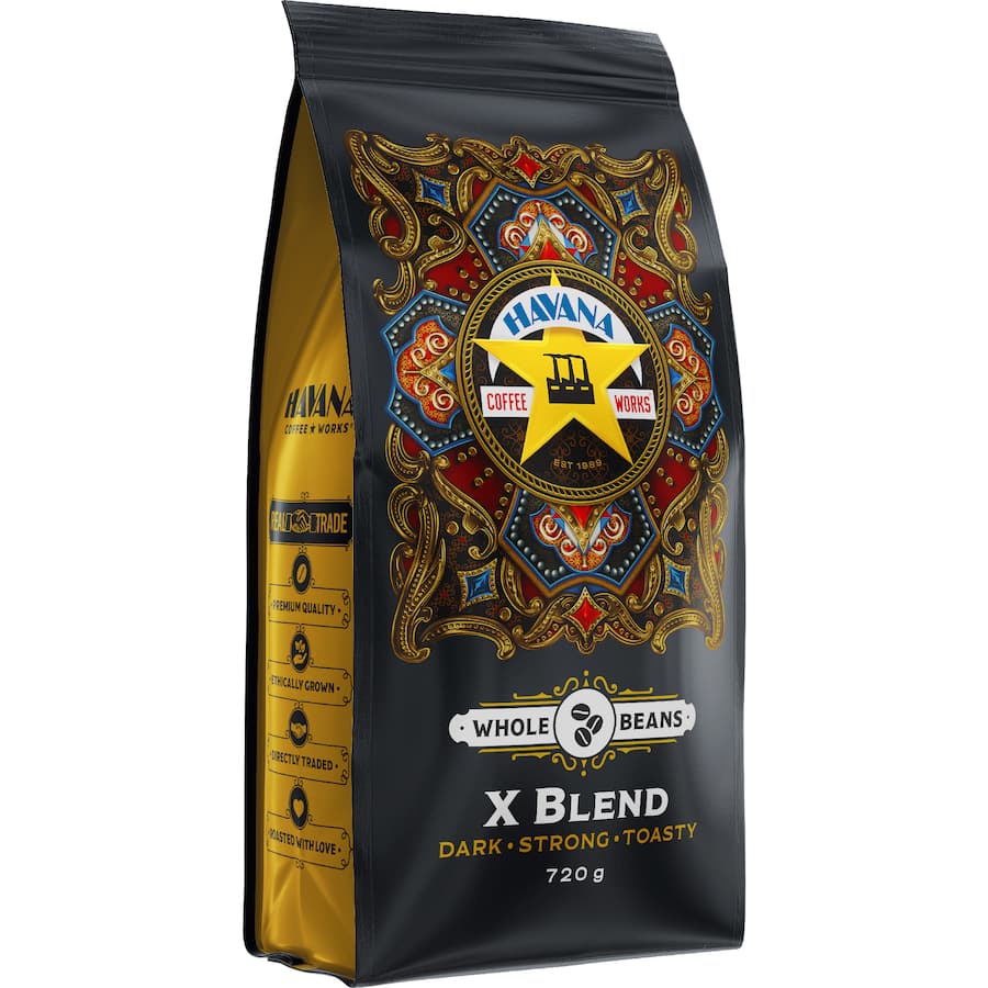 Havana Coffee Beans X Blend Whole 720g