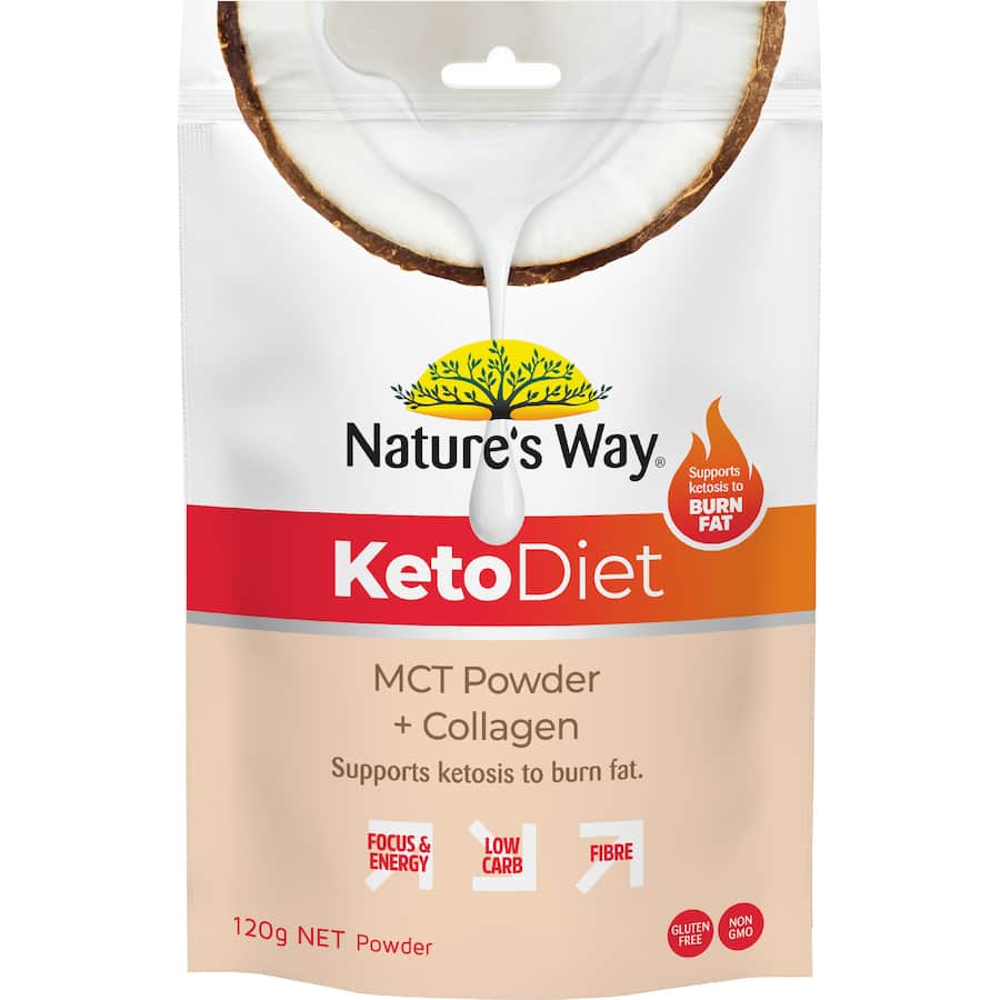 Nature's Way Super Food Keto Mct Powder 120g