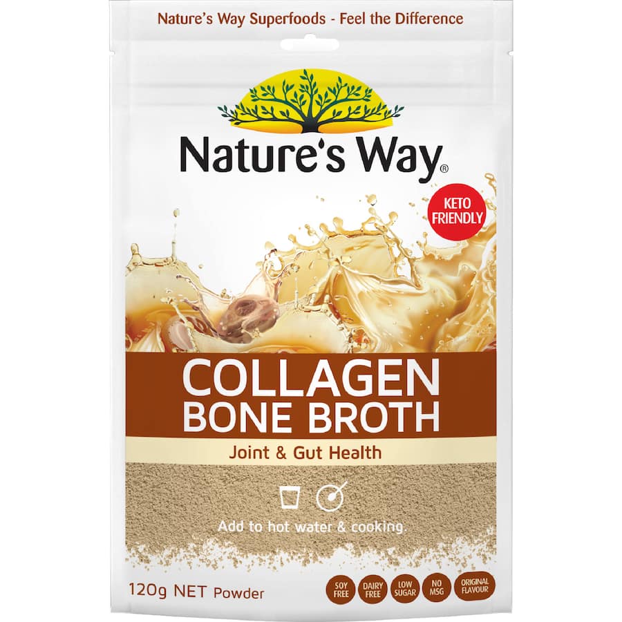Nature's Way Super Food Bone Broth Powder 120g