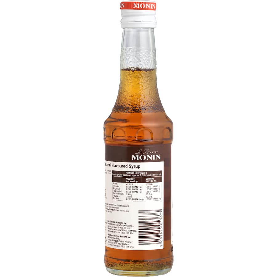 Monin Coffee Syrup Caramel 250mL