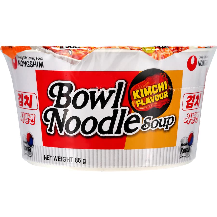 Nong Shim Noodle Bowl Soup Kimchi 86g