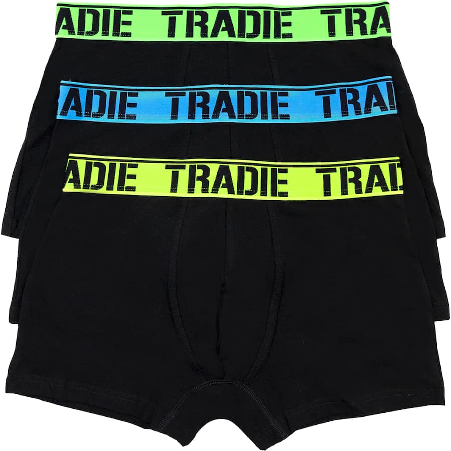 Tradie Trunks Mens Xl 3pack