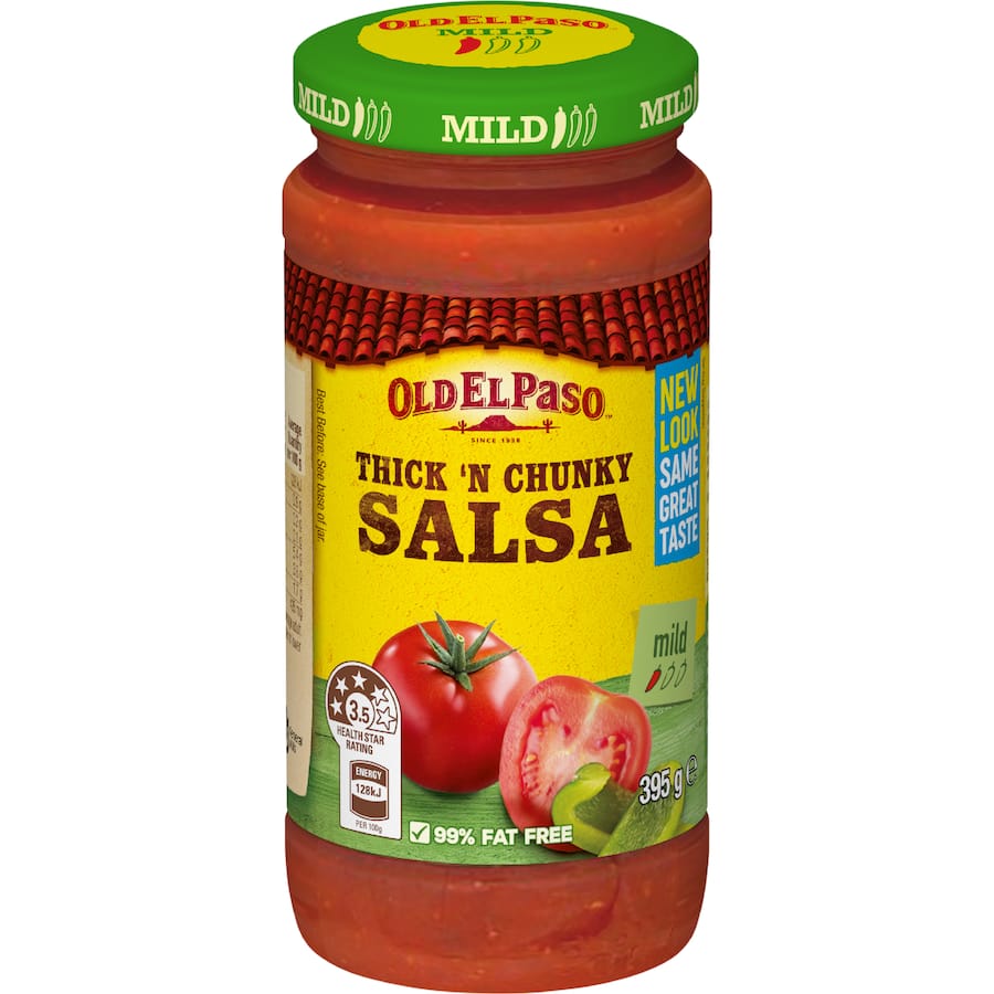 Old El Paso Salsa Thick N Chunky Mild 395g