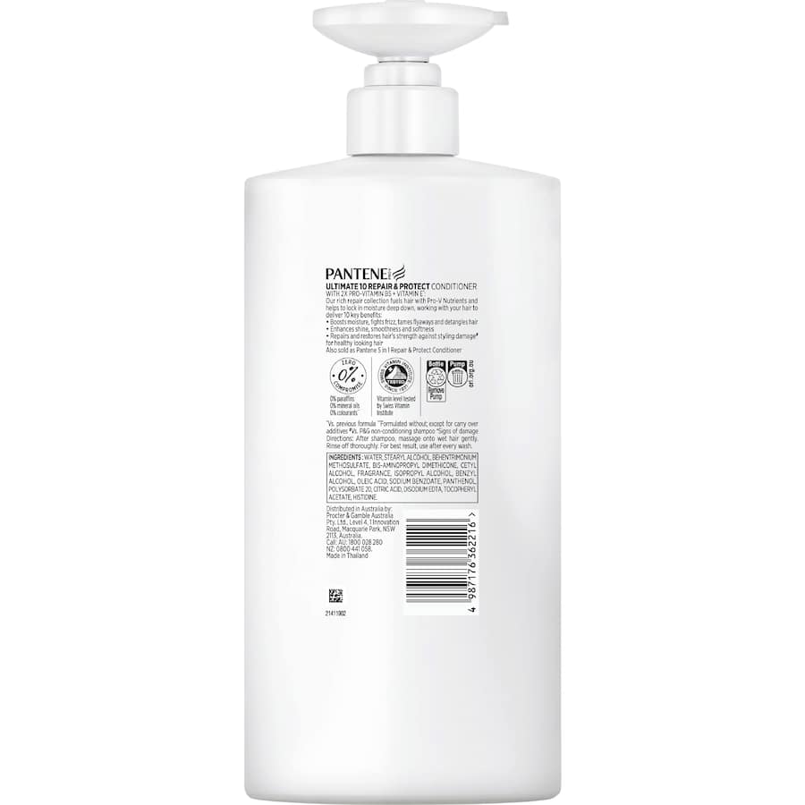 Pantene Conditioner Ulimate 10 Repair & Protect 800mL