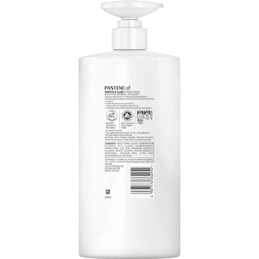 Pantene Conditioner Smooth & Sleek 800mL