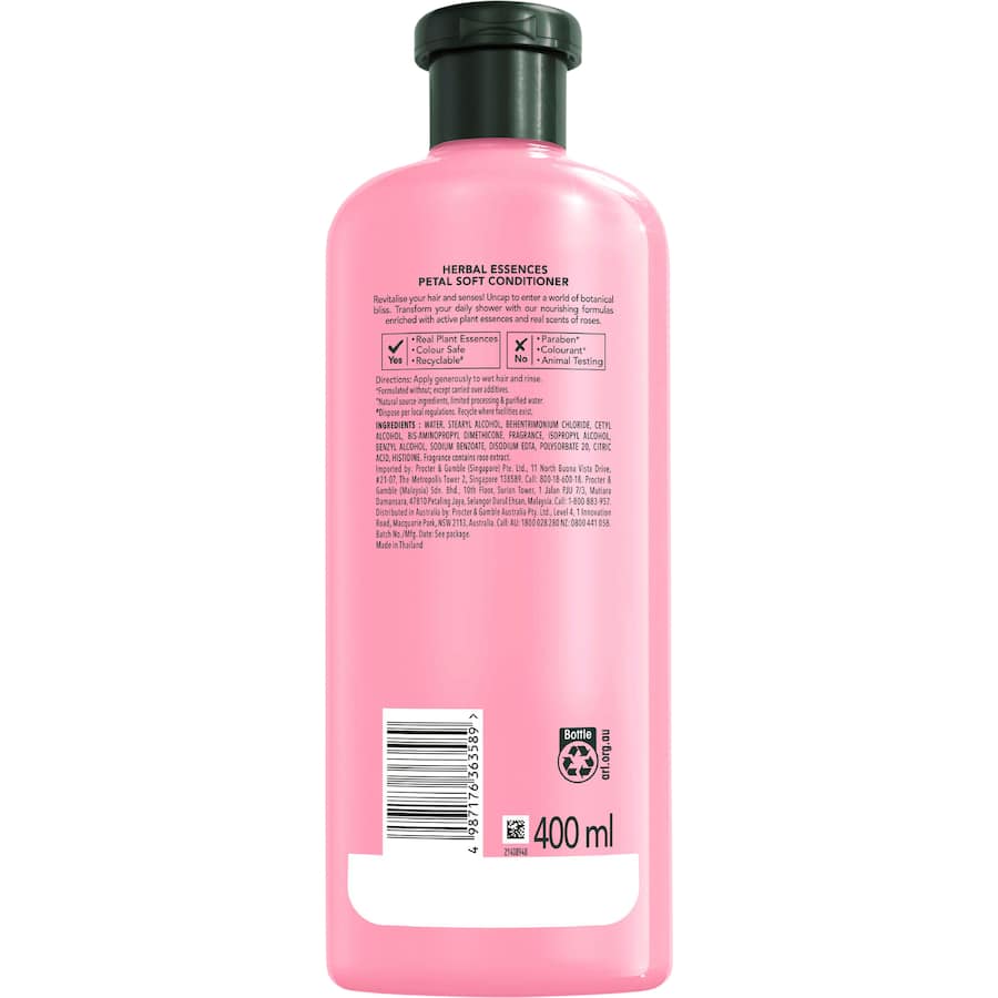 Herbal Essence Conditioner Petal Soft Rose 400mL
